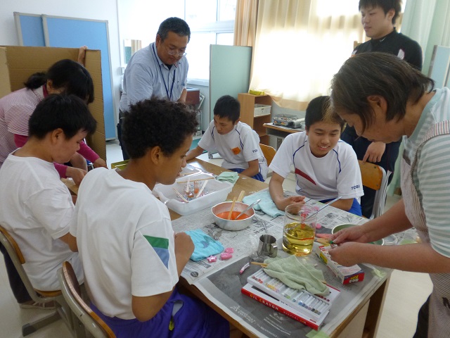 中学部ろうそく