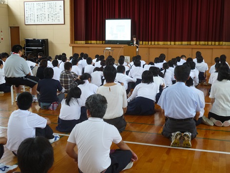 １学期終業式