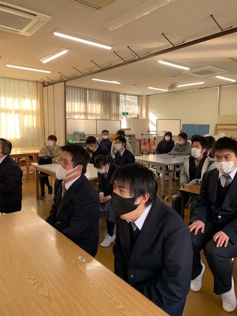 オンラインツアー(高2) 岡山県立東備支援学校